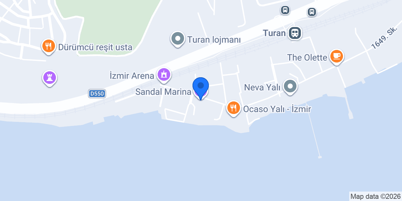 Sandal Marina konumu