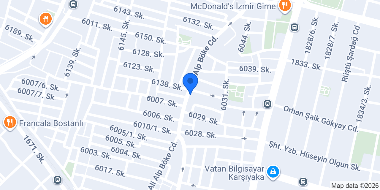 İzmir Perde konumu