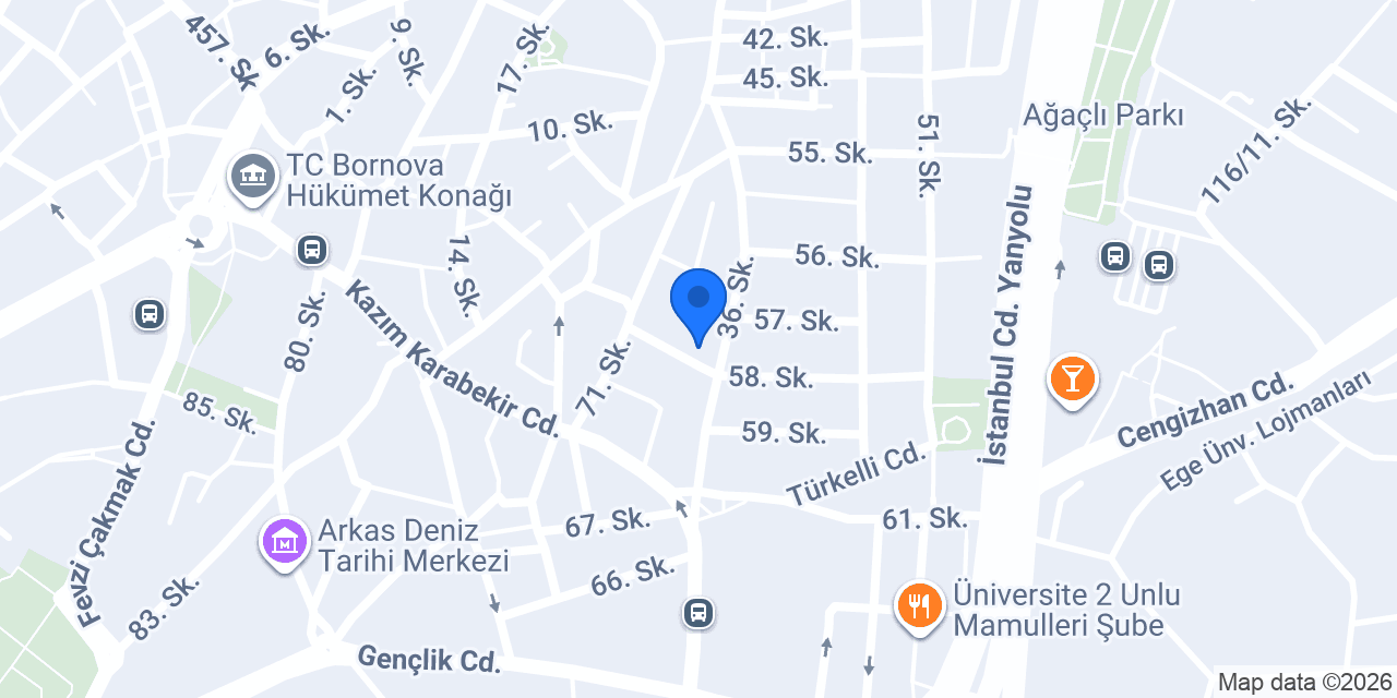 Abrates Mühendislik Ltd. Şti. konumu