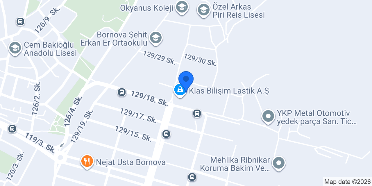 Lastikver konumu