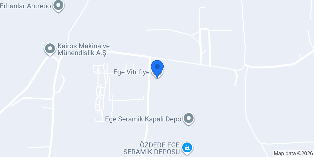 Ege Vitrifiye konumu