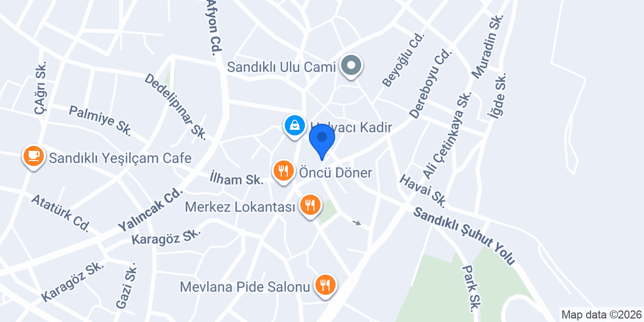 Topbaşoğlu Eczanesi konumu
