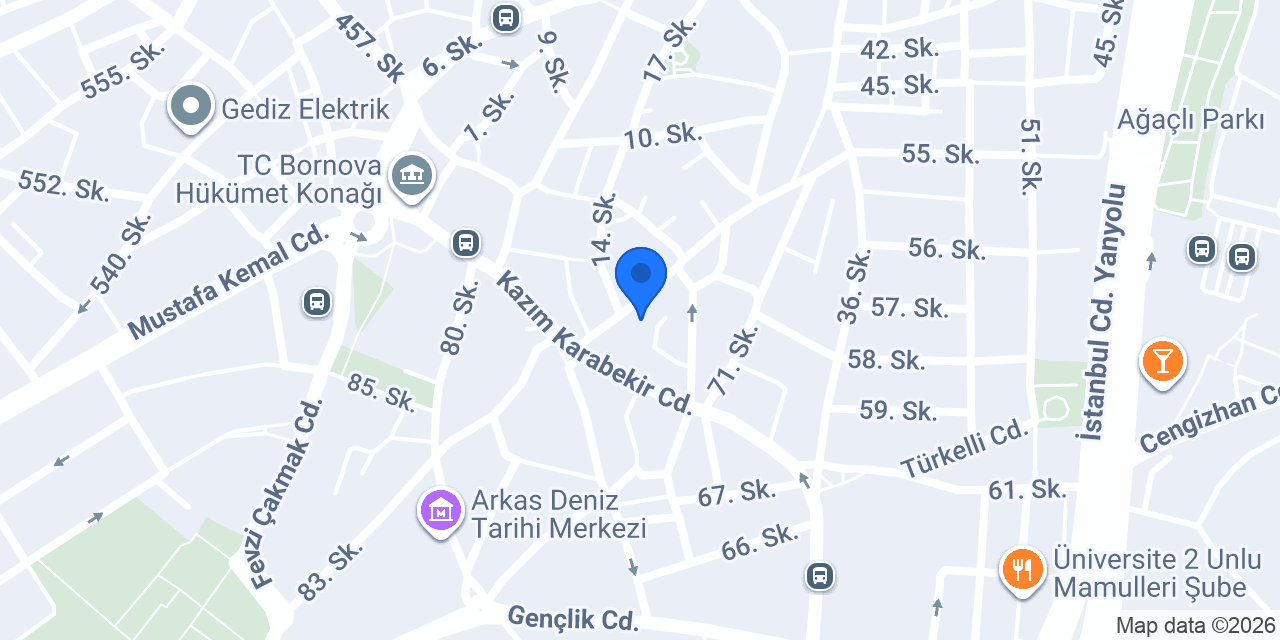 Ata Ticaret konumu