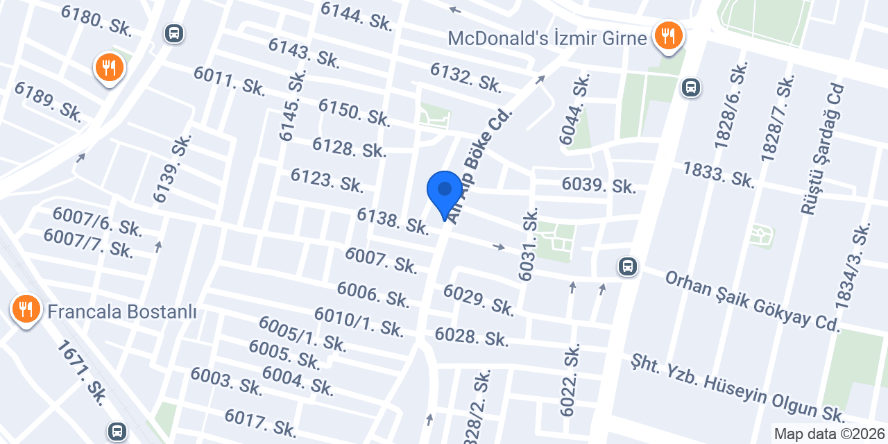 Şeker kasap konumu