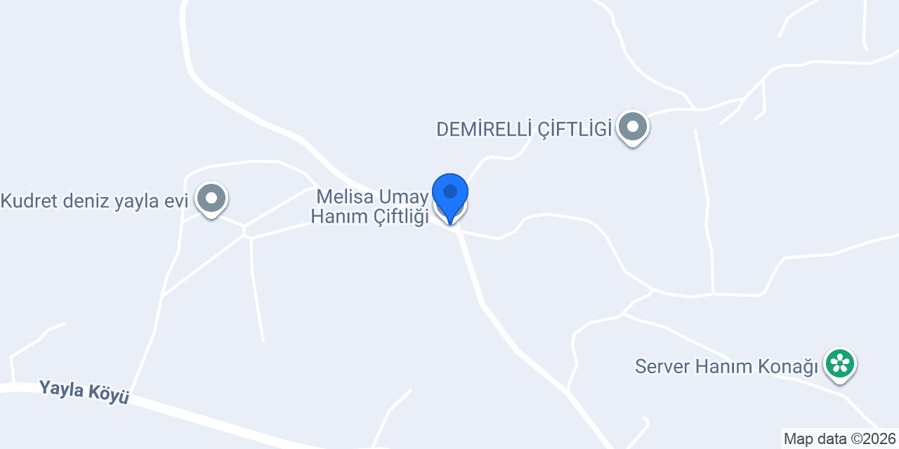 Melisa Umay Hanım Çiftliği konumu