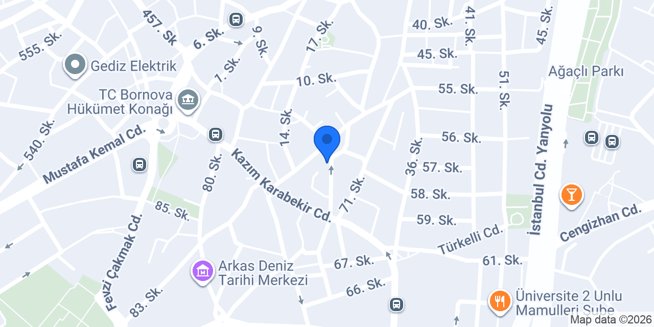 Güzel İzmir İlaçlama konumu