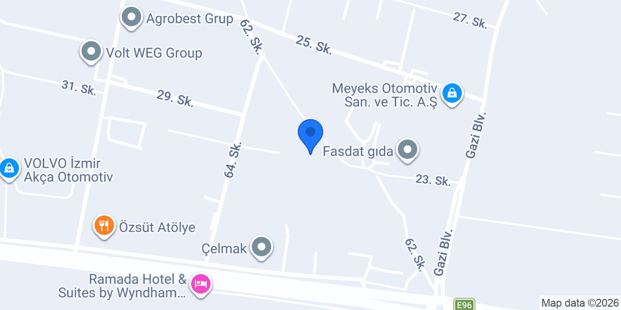 Solina Gıda San Ve Tic A.Ş konumu