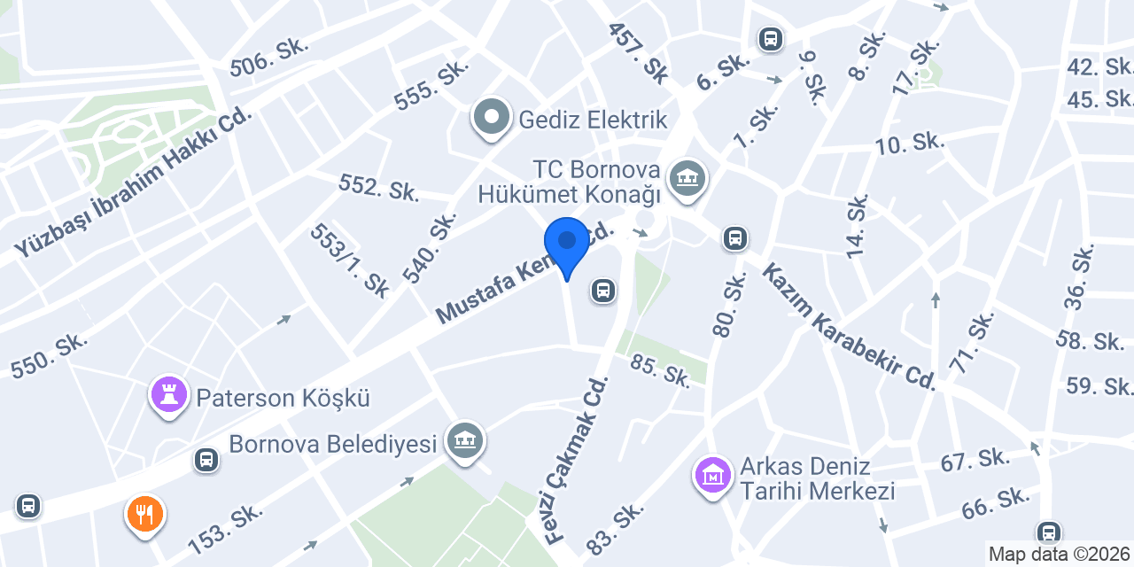 Avukat Emir Zafer Özaltın konumu