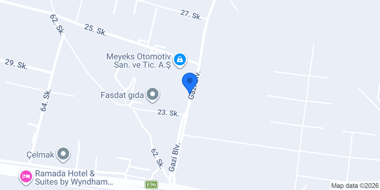 Hasçelik İzmir Bölge konumu
