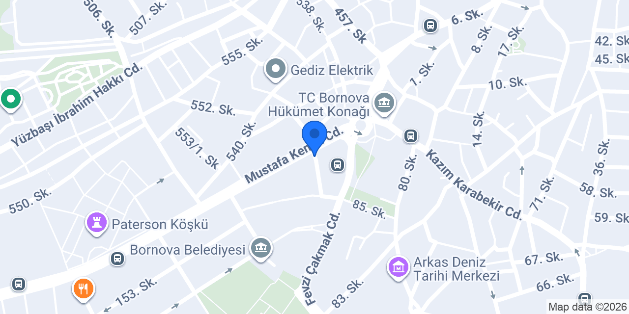 Çetin Kırtasiye konumu