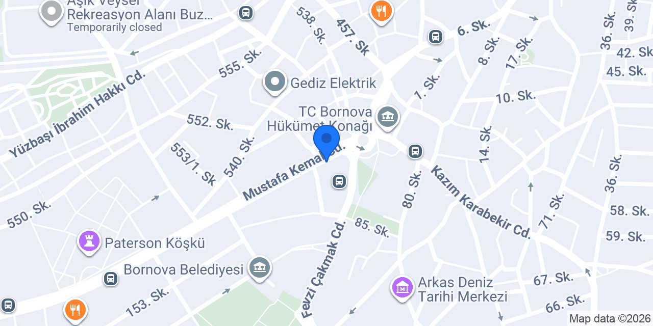 Atasun Optik konumu