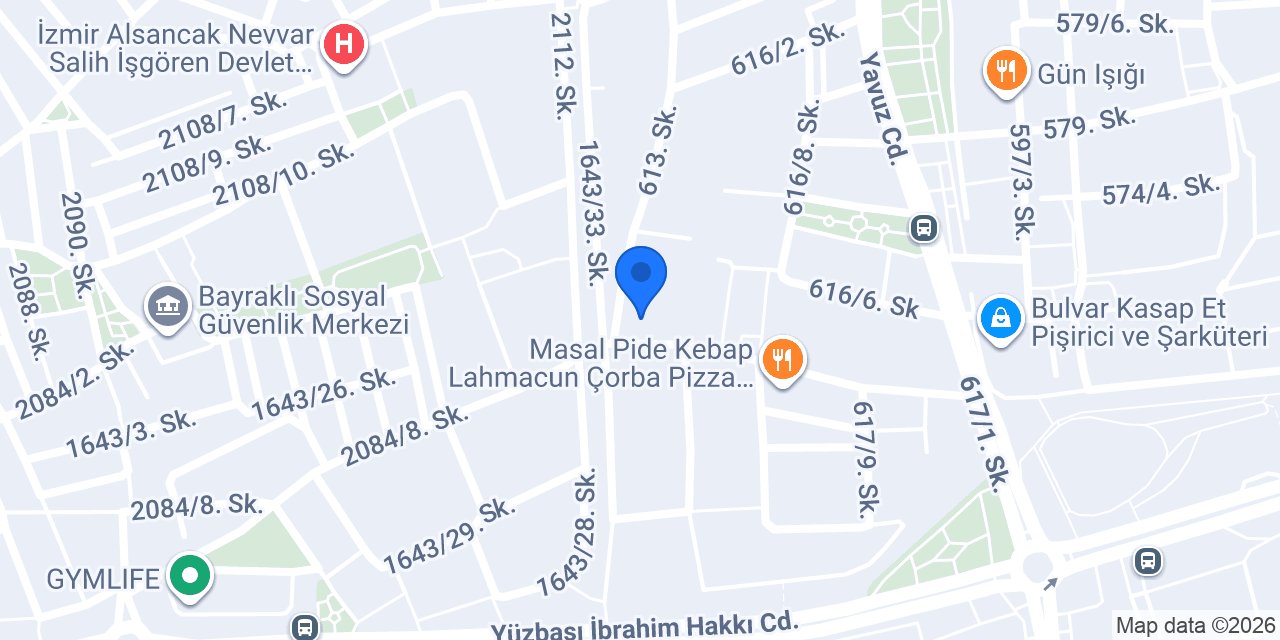 Derin Unlu Mamulleri konumu