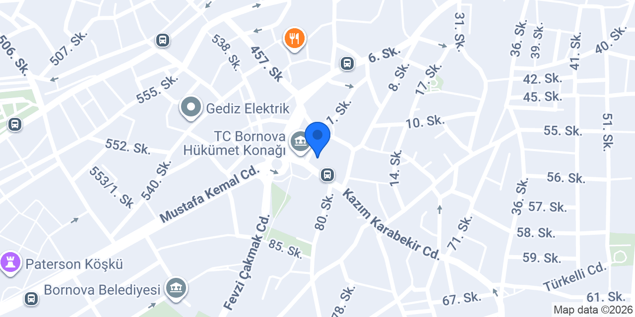 Teos konumu