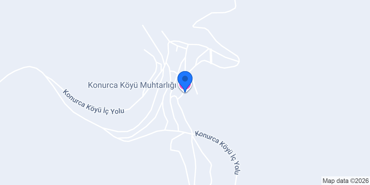 Konurca Köyü Muhtarlığı konumu