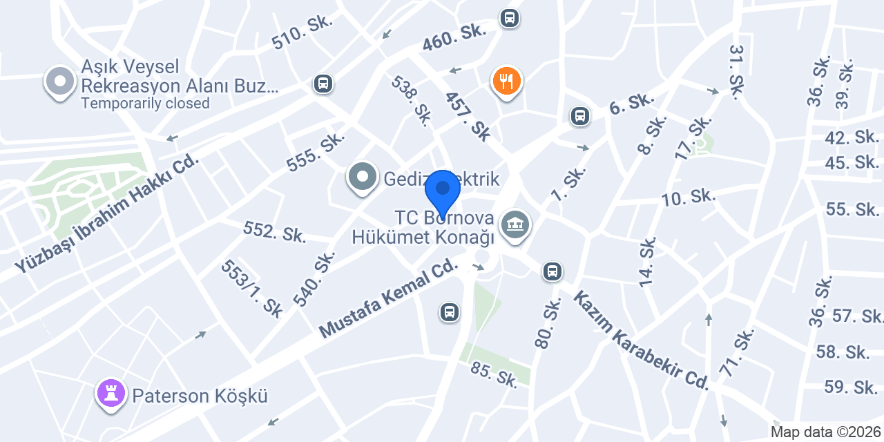 İzmirim Ev Yemekleri konumu