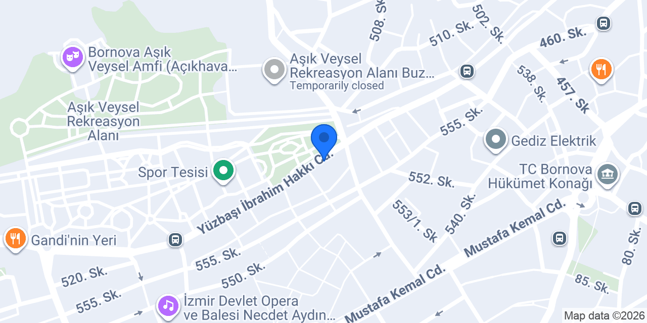 NEON VETERİNER KLİNİĞİ konumu