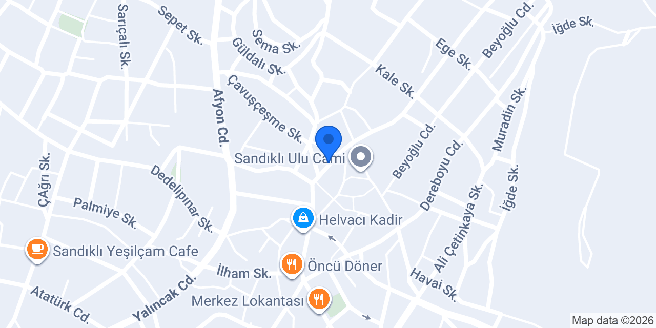 Karallar Tekstil konumu