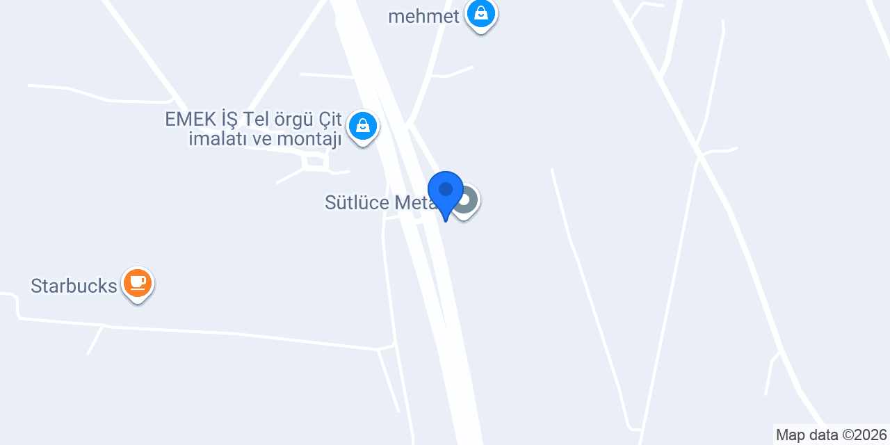 SÜTLÜCE OTO YIKAMA konumu