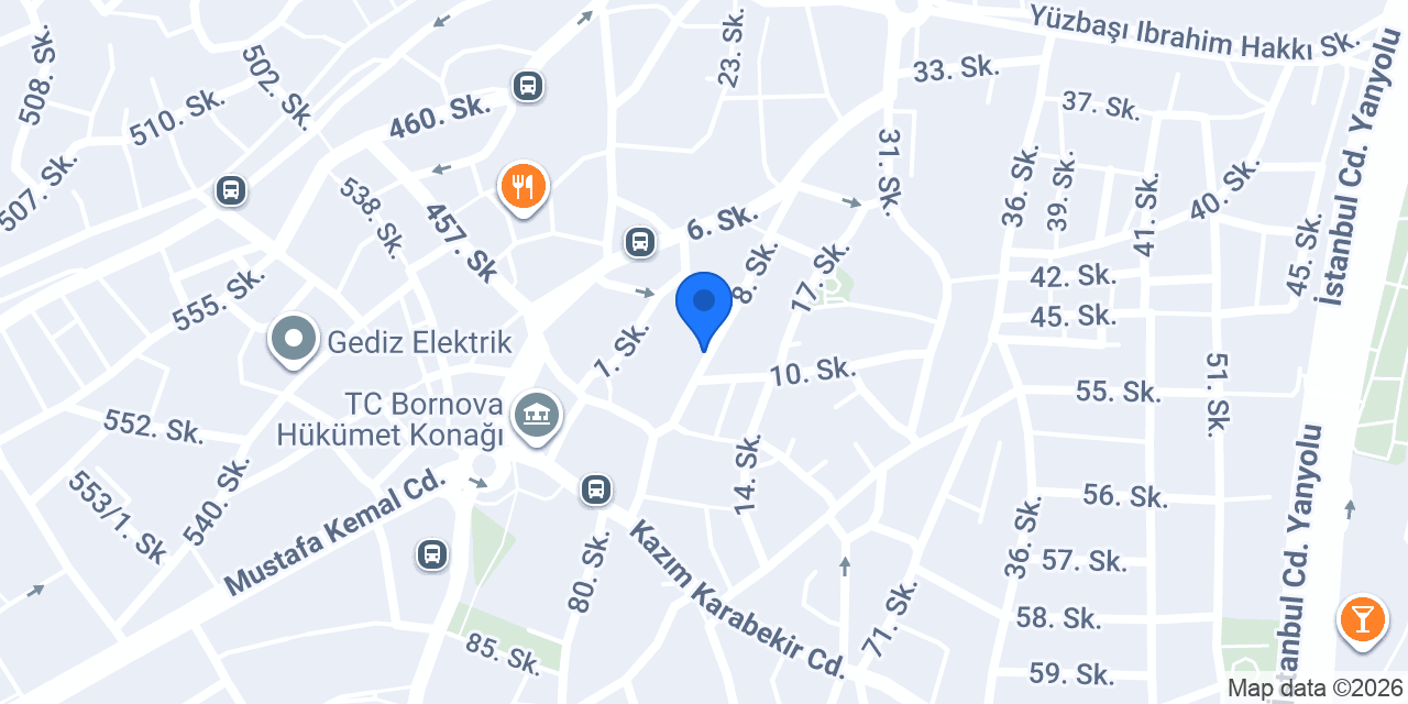 TOLGA ABACI SÜRÜCÜ KURSU konumu