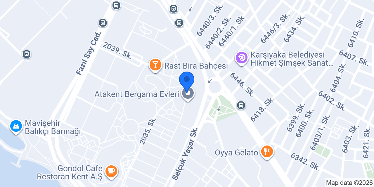 Atakent pilavcısı konumu