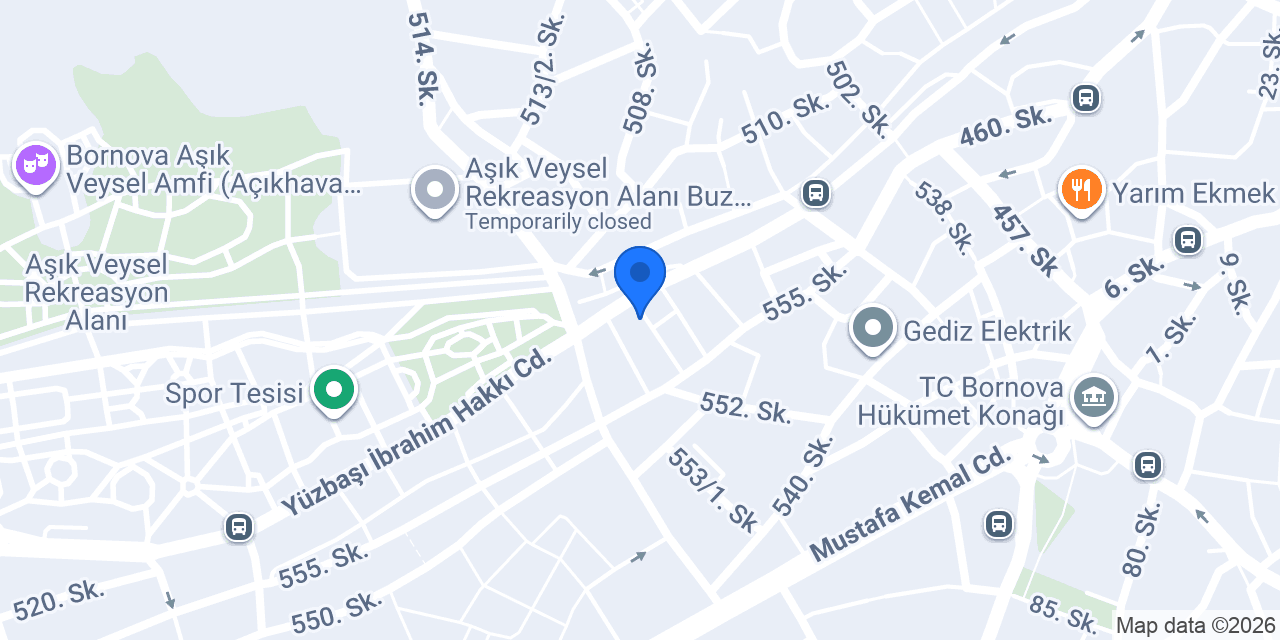 Apex Veteriner Kliniği konumu