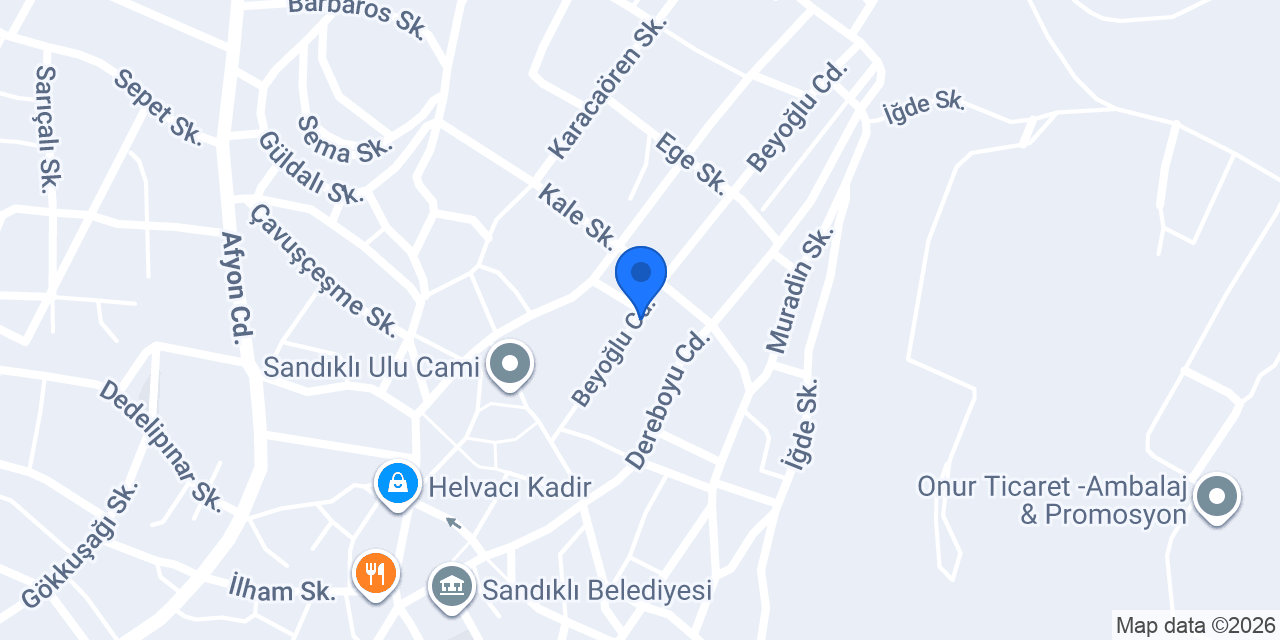 Bella Event Organizasyon konumu