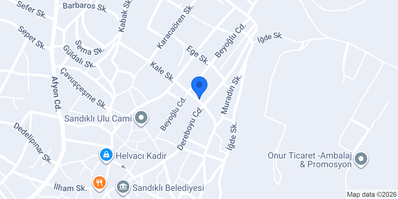 IN-KA Yapı Pvc & Sineklik konumu