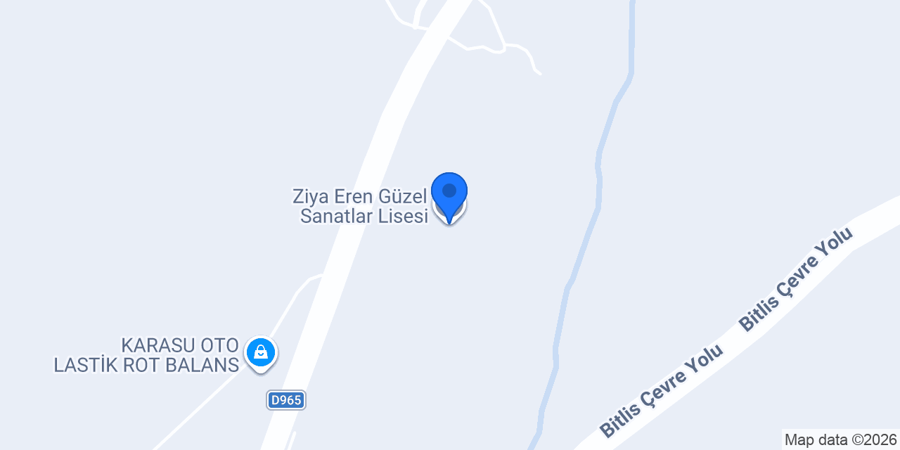 Ziya Eren Güzel Sanatlar Lisesi konumu