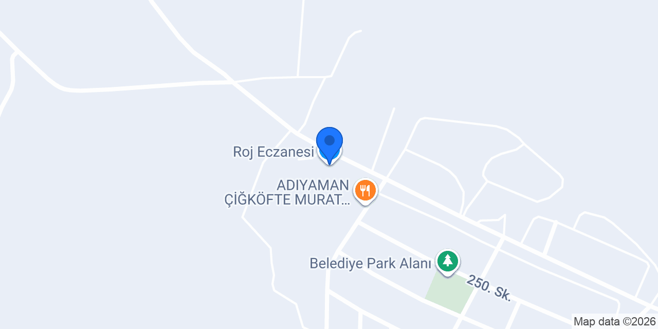 Roj Eczanesi konumu