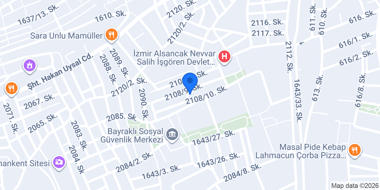 Smyrna Müh. Ve Mimarlik konumu