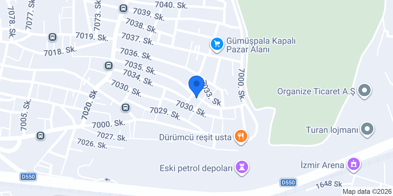 Tan Reklam Tabela ve Matbaa konumu