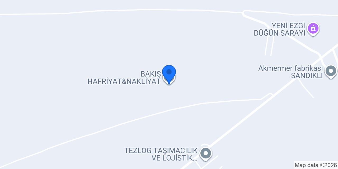 BAKIŞ HAFRİYAT&NAKLİYAT konumu