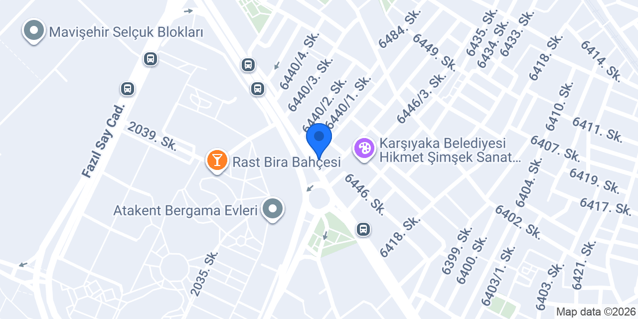 Karşıyaka Ata Eczanesi konumu