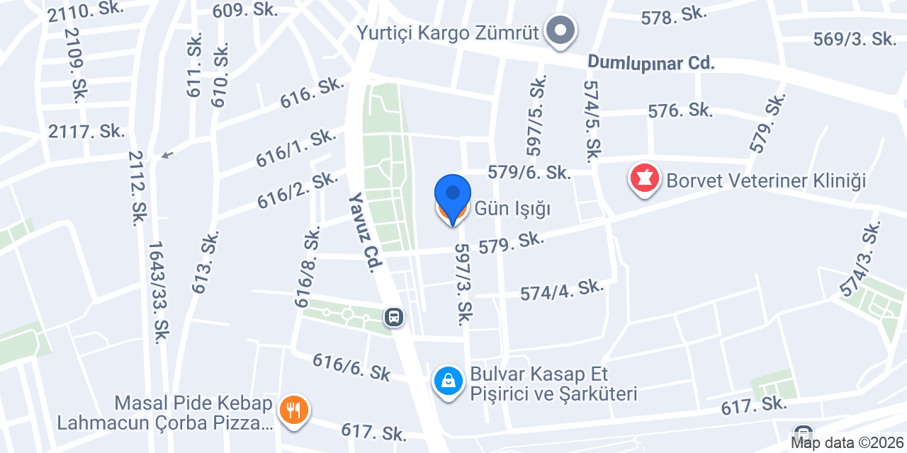 Gün Işığı konumu
