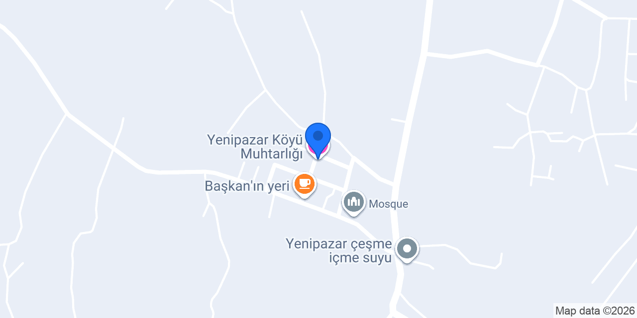 Yenipazar Köyü Muhtarlığı konumu