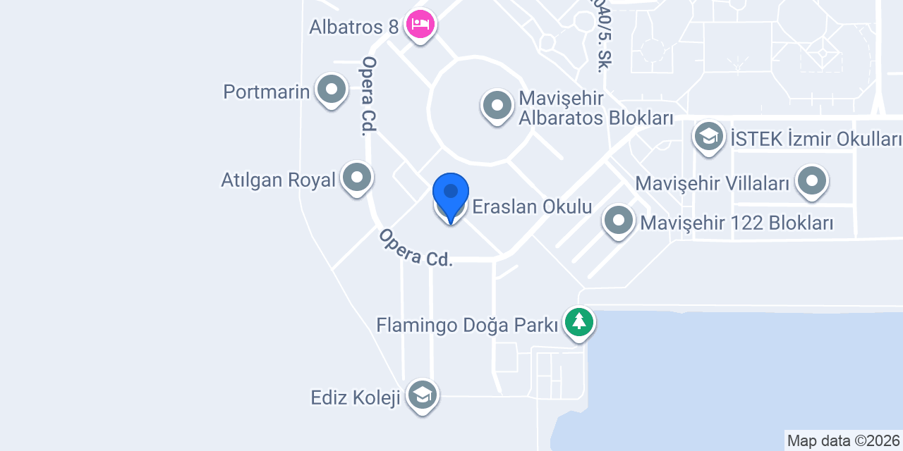 Eraslan Okulu konumu