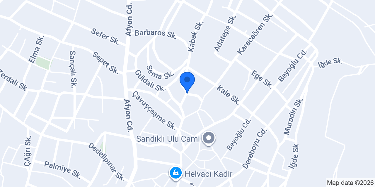 Yeşildirek Camii konumu