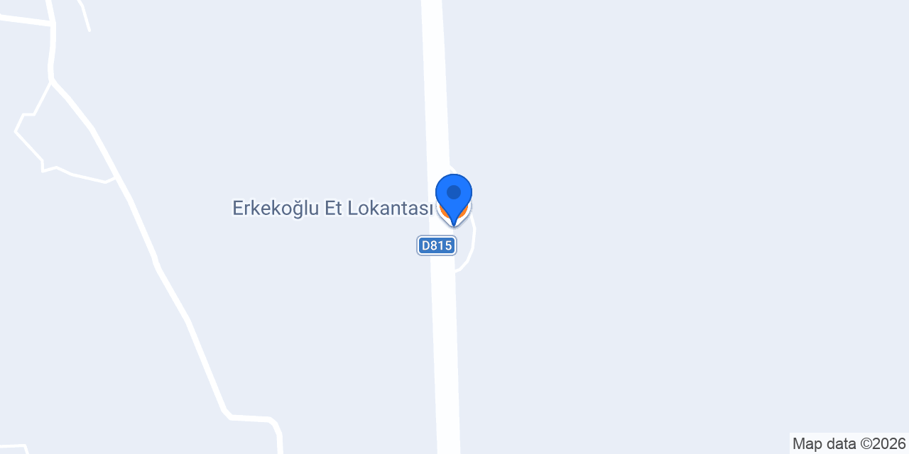 Erkekoğlu Et Lokantası konumu