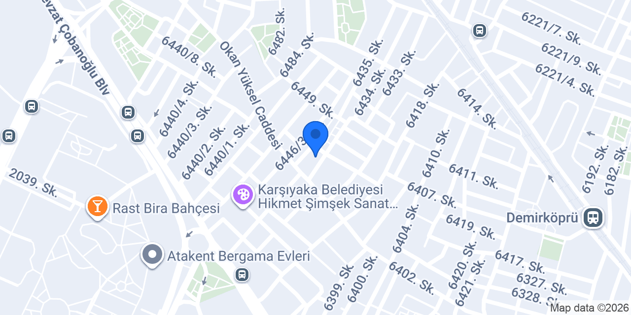 İnci kuru temizleme konumu