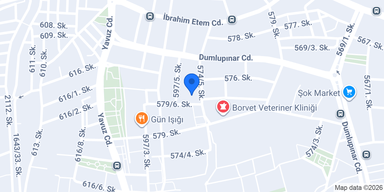 Ento Çev İlaçlama konumu