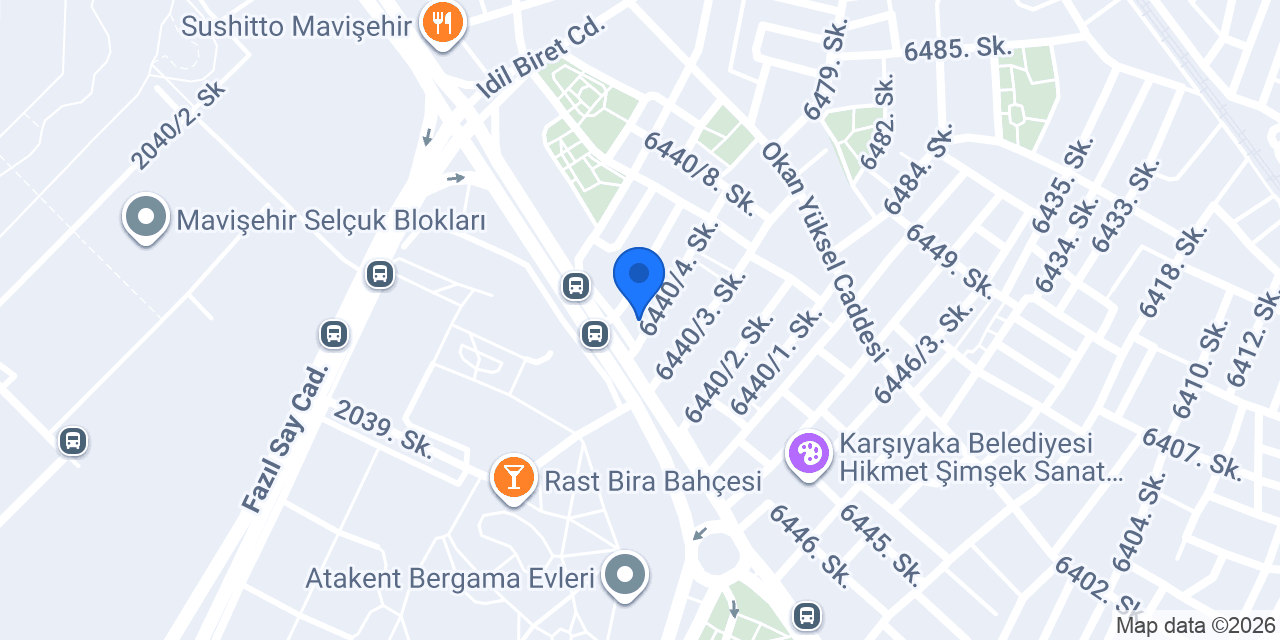 Diş Hekimi Tunç Özay konumu