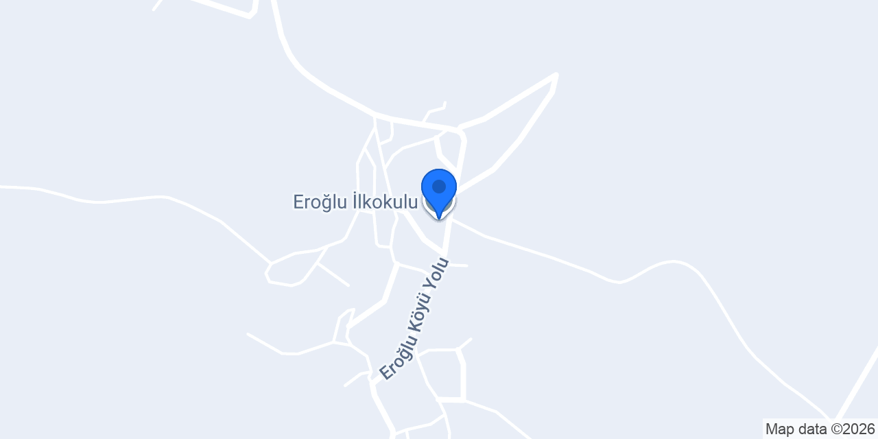 Eroğlu İlkokulu konumu