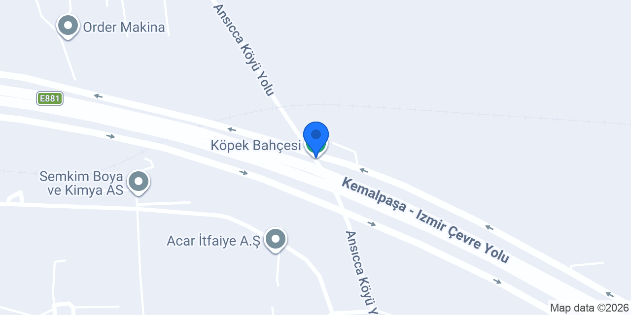 Köpek Bahçesi konumu