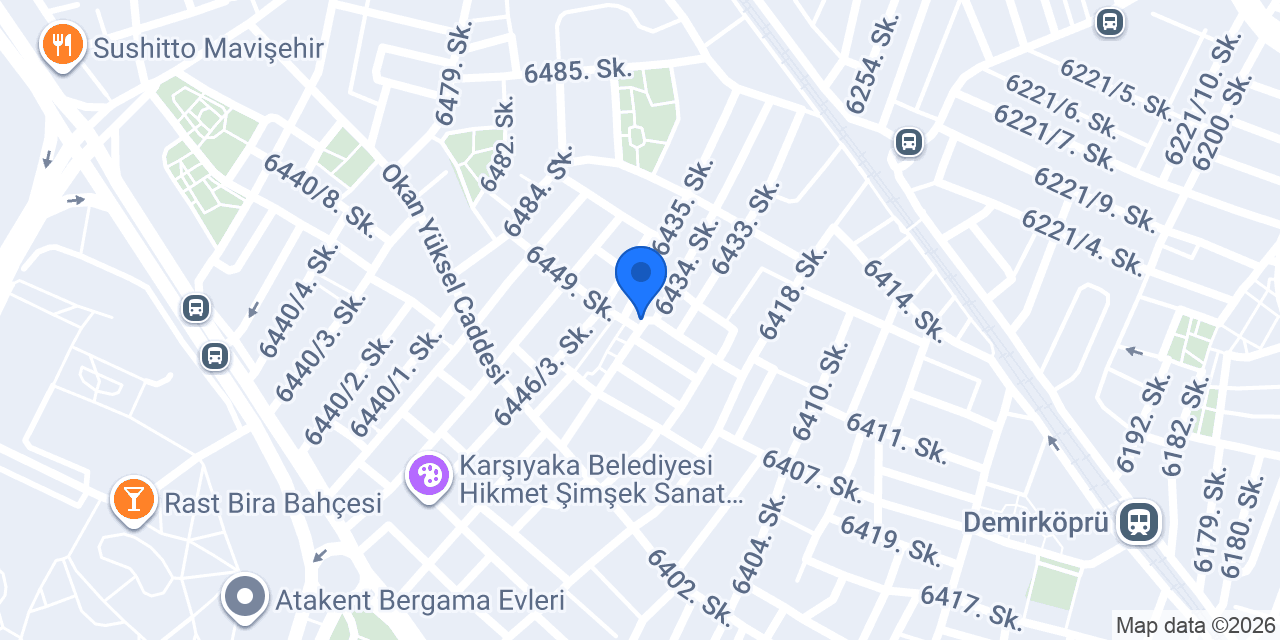 Çınarlı Elektrik konumu