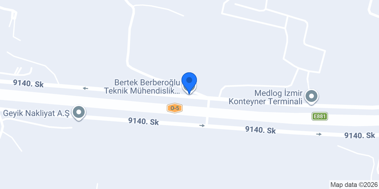 Bertek Berberoğlu Teknik Mühendislik Kemalpaşa konumu