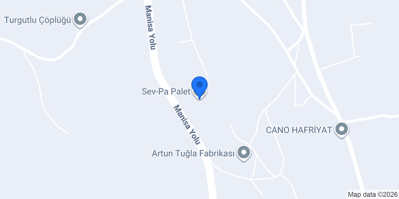 Sev-Pa Palet konumu