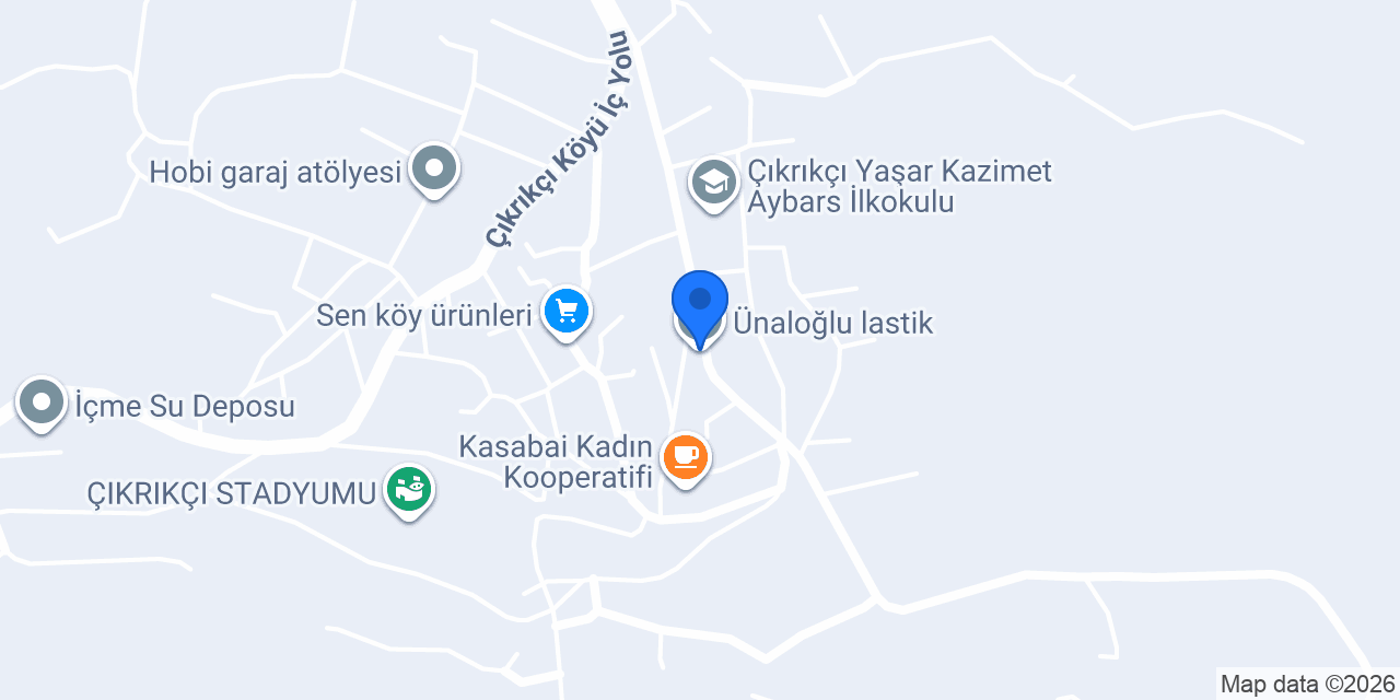 Ünaloğlu lastik konumu