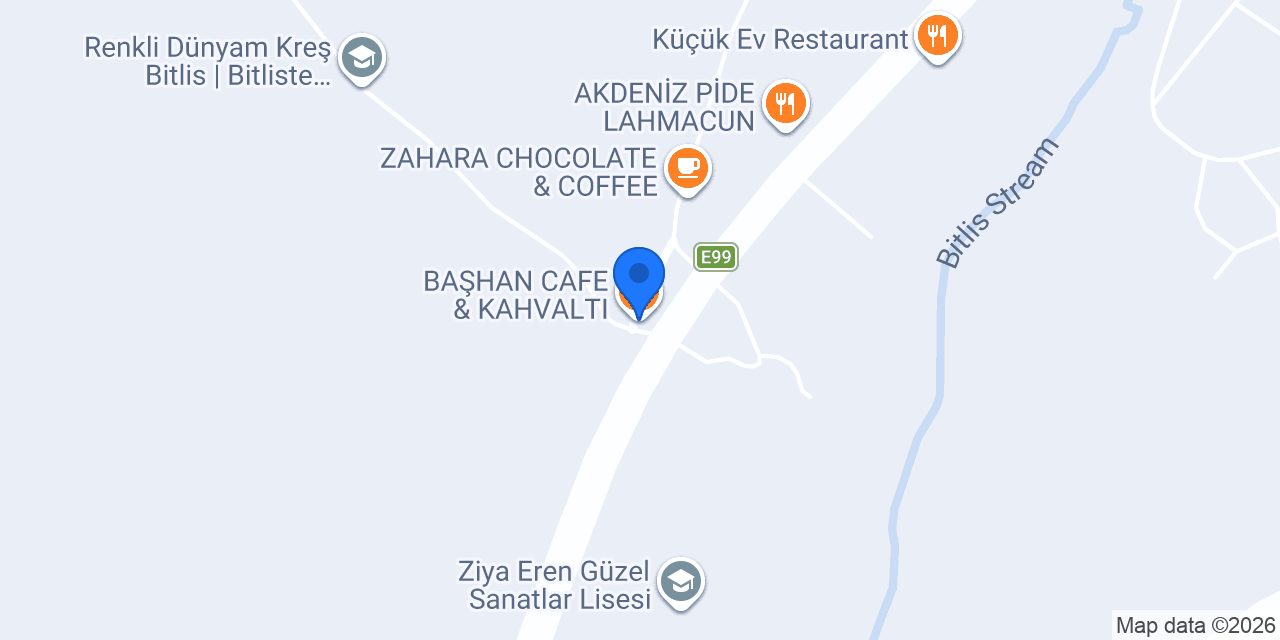 BAŞHAN CAFE & KAHVALTI konumu