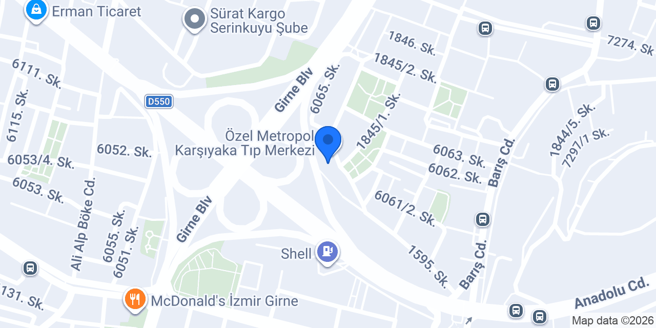 Op. Dr. Özgür Erdem konumu