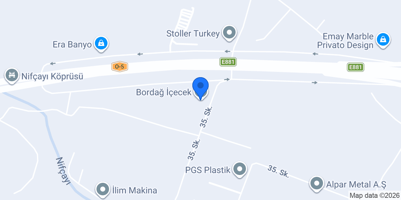 Bordağ İçecek konumu